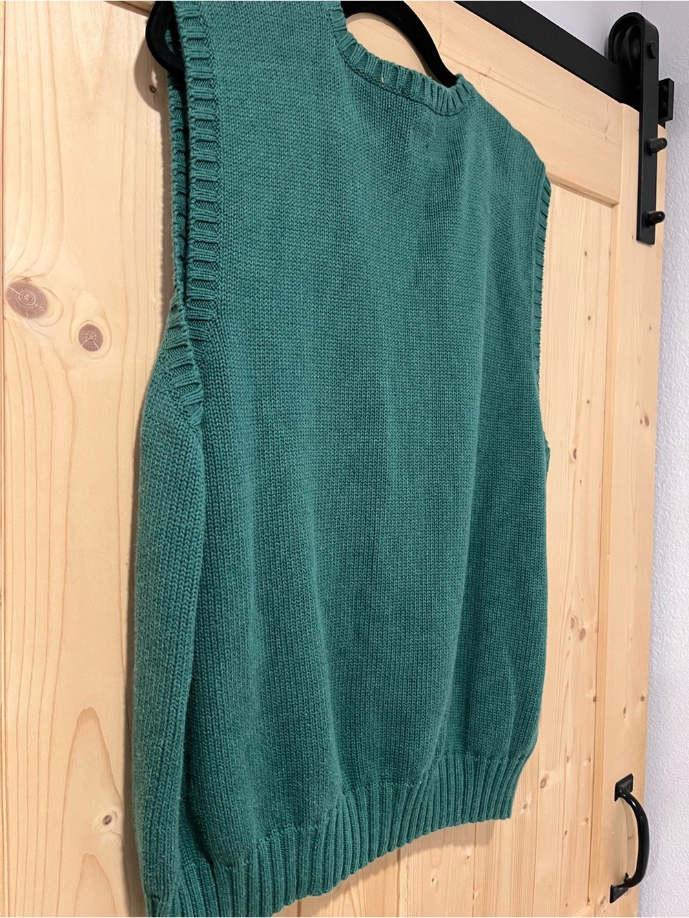 Ralph Lauren Polo Green Cotton Sweater Vest XL Men’s Classic Knit 🐎 - Picture 8 of 9